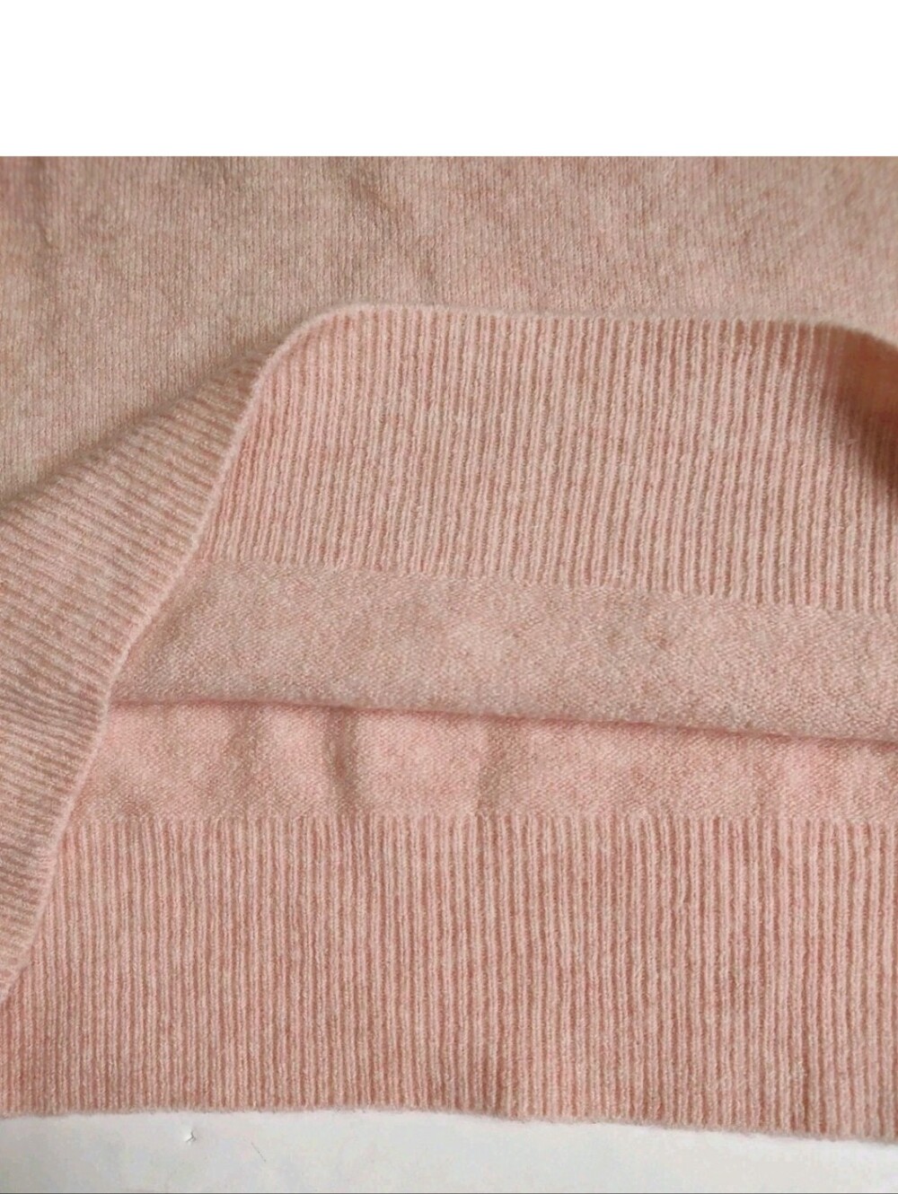 J Crew Roll Mock Neck Sweater Pullover Knit Pink Merino Wool Alpaca S Super Soft - Picture 9 of 16